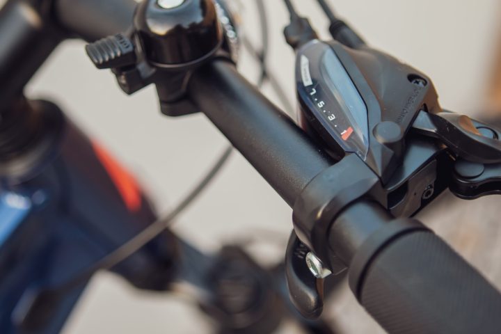 a close up of a tripod